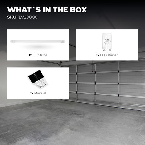 Ledvion LED TL Buis 150CM - 15W - 6500K - 2400 Lumen - High Efficiency Ledvion LED TL Buis 150CM - 15W - 6500K - 2400 Lumen - High Efficiency