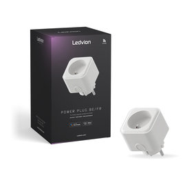 Ledvion Ledvion Smart Wifi Stekker BE/FR - Slim Stopcontact