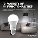 Ledvion Ledvion Smart CCT E27 LED Lamp - 2700-6500K - Wifi - Dimbaar - 8W - 10 Pack Ledvion Ledvion Smart CCT E27 LED Lamp - 2700-6500K - Wifi - Dimbaar - 8W - 10 Pack