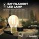 Ledvion Ledvion Dimbare E27 LED Lamp Filament - 3.5W - 2100K - 250 Lumen Ledvion Ledvion Dimbare E27 LED Lamp Filament - 3.5W - 2100K - 250 Lumen