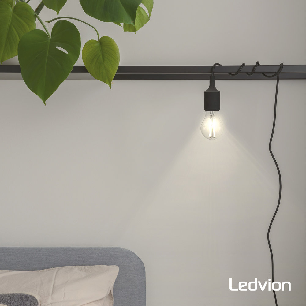 Ledvion Ledvion Dimbare E27 LED Lamp Filament - 7.5W - 2700K - 806 Lumen