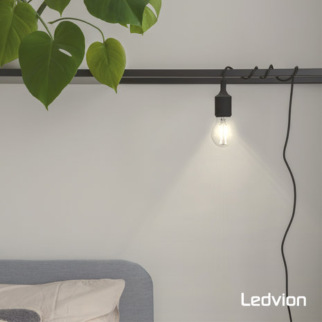Ledvion Ledvion Dimbare E27 LED Lamp Filament - 7.5W - 2700K - 806 Lumen