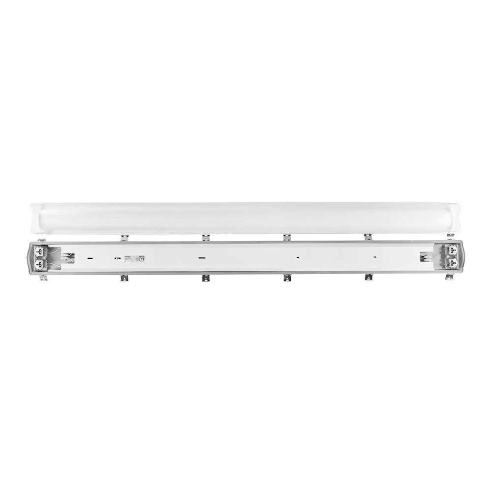 Ledvion LED TL Armatuur 120CM Dubbel - Koppelbaar - RVS clips