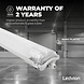 Ledvion LED TL Armatuur 150CM Dubbel - Koppelbaar - RVS clips