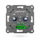 Ledvion LED DUO Dimmer 3-100 Watt 220-240V - Fase Afsnijding - Universeel