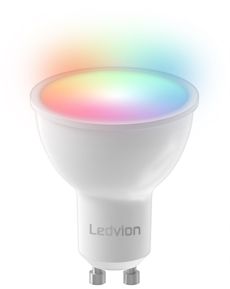 Ledvion Smart Wandlamp buiten - San Diego zwart Ledvion Smart Wandlamp buiten - San Diego zwart