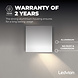 Ledvion Dimbare LED Wandlamp Buiten Wit - Tweezijdig - 3000K - 7W - IP54 Ledvion Dimbare LED Wandlamp Buiten Wit - Tweezijdig - 3000K - 7W - IP54