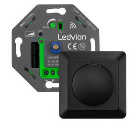 Ledvion Smart WIFI LED Dimmer 5-250W LED 220-240V - Fase Afsnijding - Universeel - Compleet
