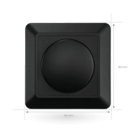 Ledvion Afdekplaat Dimmerknop - Druk/Draai