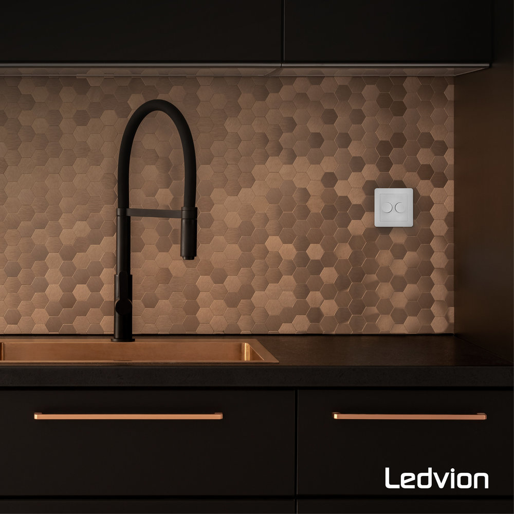 Ledvion LED DUO Dimmerknop - Druk/Draai