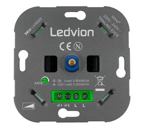 Applique LED Ledvion Extérieur Grijs - Recto-verso - 3000K - 6W