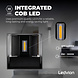 Ledvion LED Wandlamp Buiten Grijs - Tweezijdig - 3000K - 6W - IP54 Ledvion LED Wandlamp Buiten Grijs - Tweezijdig - 3000K - 6W - IP54