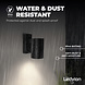 Ledvion Wandlamp buiten - Zwart - IP44 Ledvion Wandlamp buiten - Zwart - IP44