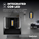 Ledvion Wandlamp buiten - Dimbaar - 630 Lumen - 3000K - 6W - IP54 Ledvion Wandlamp buiten - Dimbaar - 630 Lumen - 3000K - 6W - IP54