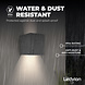 Ledvion Wandlamp buiten - Dimbaar - 630 Lumen - 3000K - 6W - IP54 Ledvion Wandlamp buiten - Dimbaar - 630 Lumen - 3000K - 6W - IP54