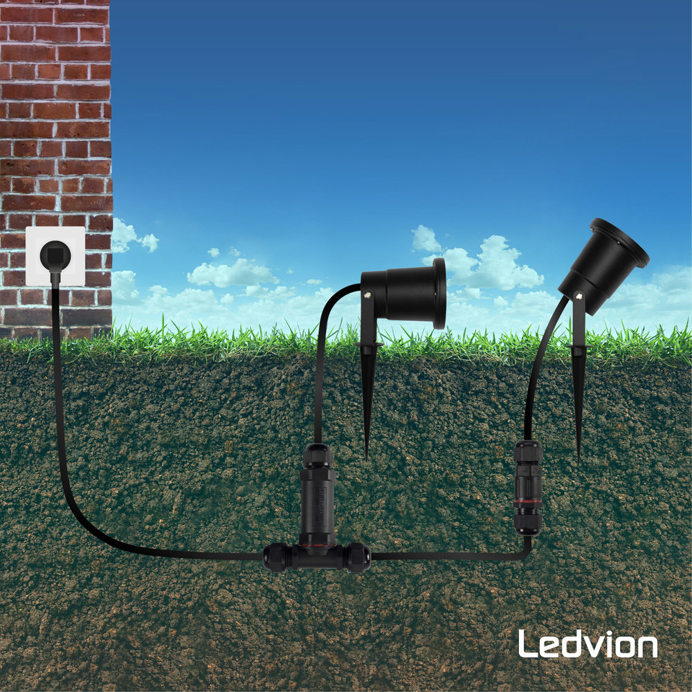 Ledvion IP68 Connector Waterdicht