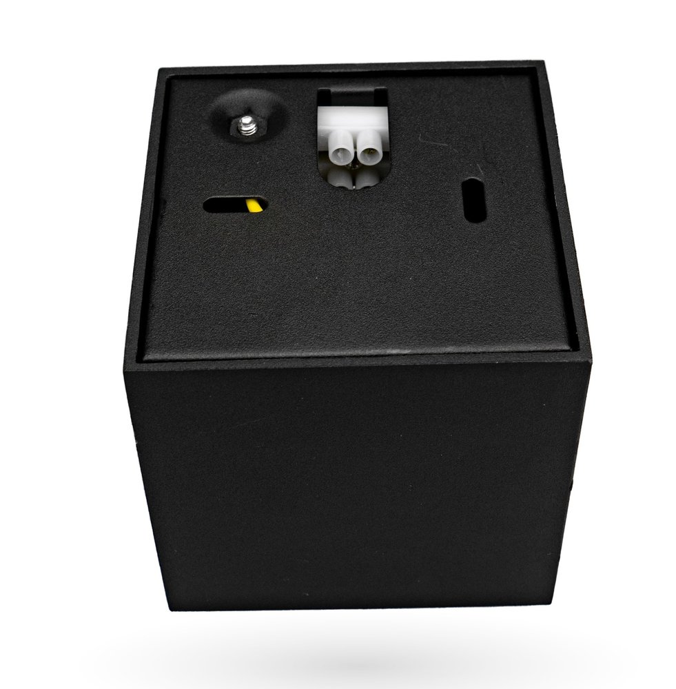 Ledvion LED Opbouwspot - Vierkant - Zwart - Kantelbaar - IP20 - Excl. GU10 spot