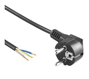 Ledvion 1,5 Meter Netsnoer Incl. Stekker en Randaarde