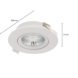 Ledvion LED Inbouwspots Wit - 6W – IP44 – 3000K - Dimbaar Ledvion LED Inbouwspots Wit - 6W – IP44 – 3000K - Dimbaar