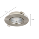 Ledvion LED Inbouwspots Zilver - 6W – IP44 –3000K - Dimbaar Ledvion LED Inbouwspots Zilver - 6W – IP44 –3000K - Dimbaar