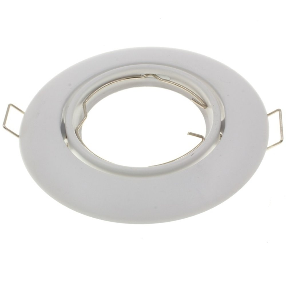Ledvion LED Inbouwspot - GU10 armatuur - Kale Wit - IP65