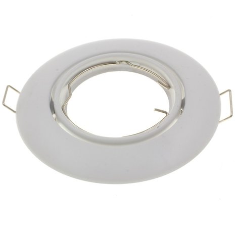 Ledvion LED Inbouwspot - GU10 armatuur - Kale Wit - IP65