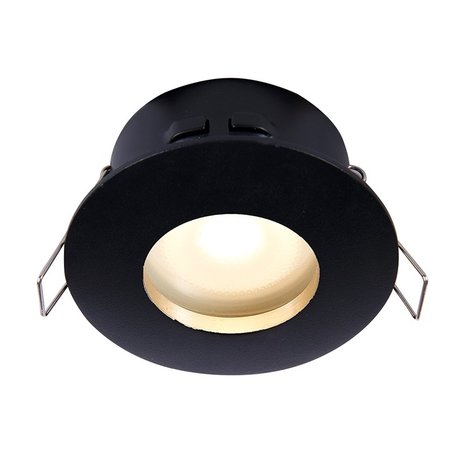 Ledvion LED Inbouwspot - GU10 armatuur - Mund Zwart - IP65
