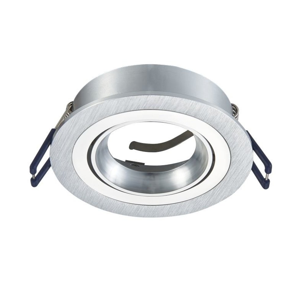Ledvion LED Inbouwspot - GU10 armatuur - Metis Zilver