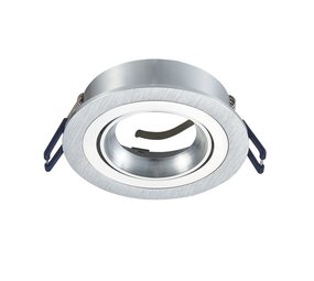 Ledvion LED Inbouwspot - GU10 armatuur - Metis Zilver