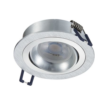 Ledvion LED Inbouwspot - GU10 armatuur - Metis Zilver