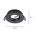 Ledvion LED Inbouwspot - GU10 armatuur - Metis Zwart