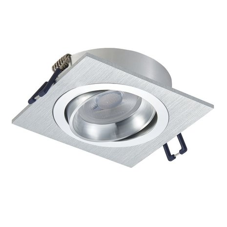 Ledvion LED Inbouwspot - GU10 armatuur - Pasiphae Zilver