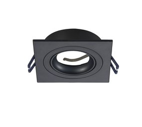 Ledvion LED Inbouwspot - GU10 armatuur - Pasiphae Zwart