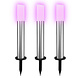 Ledvion Slimme Staande Buitenlampen - RGB - IP44 - Smart paalverlichting - RVS - Plug & Play Ledvion Slimme Staande Buitenlampen - RGB - IP44 - Smart paalverlichting - RVS - Plug & Play