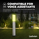 Ledvion Slimme Staande Buitenlampen - RGB - IP44 - Smart paalverlichting - RVS - Plug & Play Ledvion Slimme Staande Buitenlampen - RGB - IP44 - Smart paalverlichting - RVS - Plug & Play