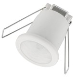 Ledvion Witte Inbouw Bewegingssensor 360° Met Schemerschakelaar 8M Bereik