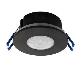 Ledvion Zwarte  Opbouw Bewegingssensor 360° Met Schemerschakelaar 8M Bereik Max. 600W IP65