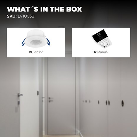 Ledvion Witte Opbouw Bewegingssensor 360° Met Schemerschakelaar 8M Bereik Max. 600W IP65 Ledvion Witte Opbouw Bewegingssensor 360° Met Schemerschakelaar 8M Bereik Max. 600W IP65