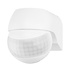 Witte Opbouw Bewegingssensor 180° Met Schemerschakelaar 12M Bereik Witte Opbouw Bewegingssensor 180° Met Schemerschakelaar 12M Bereik