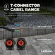 Ledvion IP 68 Connector T-vorm Waterdicht