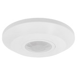 Ledvion Witte Opbouw Bewegingssensor 360° Met Schemerschakelaar 8M Bereik