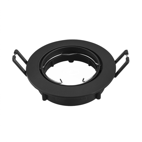 Ledvion GU10 Inbouwspot Rond - GU10 Fitting - Amsterdam - Zwart - ø82mm Ledvion GU10 Inbouwspot Rond - GU10 Fitting - Amsterdam - Zwart - ø82mm