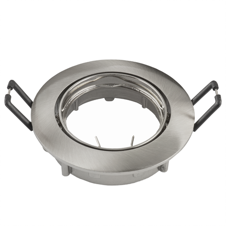 Ledvion GU10 Inbouwspot Rond - GU10 Fitting - Amsterdam - RVS - ø82mm Ledvion GU10 Inbouwspot Rond - GU10 Fitting - Amsterdam - RVS - ø82mm