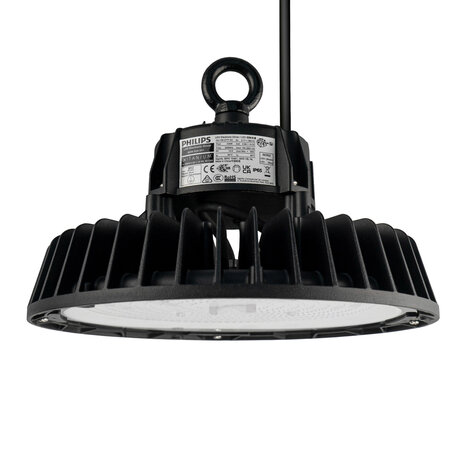 Ledvion LED High Bay 100W - Philips Driver - 120° - 175lm/W - 6500K - IP65 - Dimbaar - 5 Jaar Garantie Ledvion LED High Bay 100W - Philips Driver - 120° - 175lm/W - 6500K - IP65 - Dimbaar - 5 Jaar Garantie
