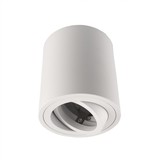Ledvion GU10 Opbouwspot Rond -  GU10 Fitting - Wit - ø80mm