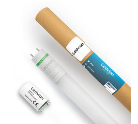 Ledvion LED TL Buis 120CM - 18W - 4000K - 185lm/W - Energie Label B - High Efficiency Ledvion LED TL Buis 120CM - 18W - 4000K - 185lm/W - Energie Label B - High Efficiency