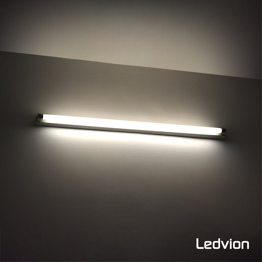 Ledvion LED TL Buis 120CM - 18W - 4000K - 185lm/W - Energie Label B - High Efficiency Ledvion LED TL Buis 120CM - 18W - 4000K - 185lm/W - Energie Label B - High Efficiency