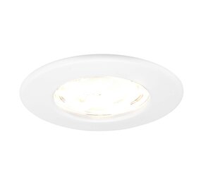 Ledvion Dimbare LED Inbouwspot Wit - IP65 - 5W - 2700K - ø84mm - 5 Jaar Garantie