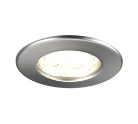 Ledvion Dimbare LED Inbouwspot RVS - IP65 - 5W - 2700K - ø84mm - 5 Jaar Garantie