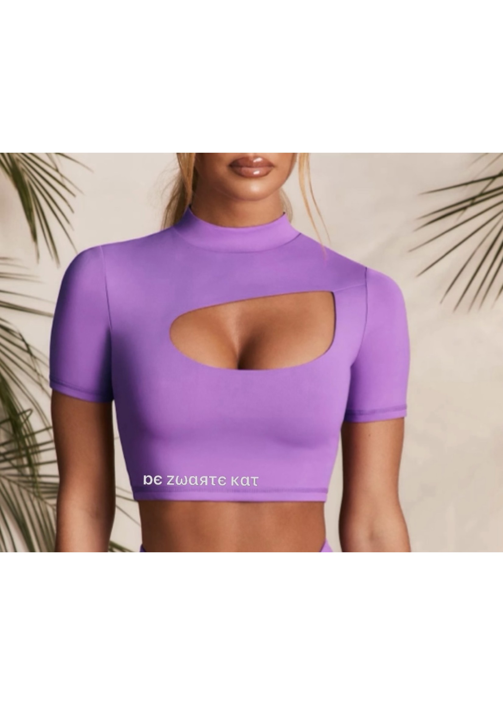 De zwarte kat Vrouwen Tummy Controle Compressie Neon Zachte Comfort Fitness Slijtage